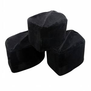 على استعداد للشحن يمكن تخصيص الأسود سونغو مسلم قبعات وقبعة مسلم الرجال الملابس قبعات الإسلامية - Product Image 1