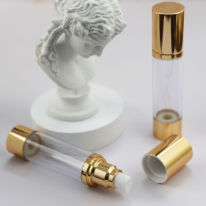 15ml nhôm không có không khí bơm chai nhựa Mist Spray <span class=keywords><strong>container</strong></span> Chai du lịch nhỏ chai cho Lotion gói - Product Image 5