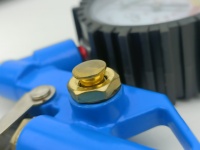 Outil de réparation de pneus LCD avec pistolet de gonflage et manomètre