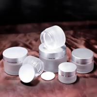 Produsen Krim Kosmetik Premium Modern, Botol Kaca Kosong Custom, Wadah Krim Wajah 50ml 100ml, Wadah Kaca Mewah untuk Krim