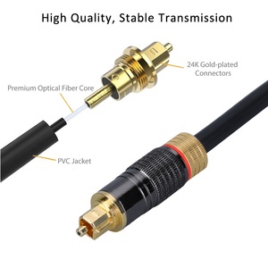 Venta caliente <span class=keywords><strong>Toslink</strong></span> a <span class=keywords><strong>Toslink</strong></span> Audio óptico <span class=keywords><strong>Cable</strong></span> de Metal - Product Image 6