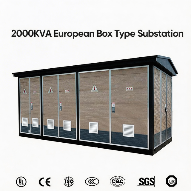 Integrated Smart Grid Compact Substation for Industrial Park Three Phase 50/60Hz