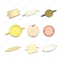 Etiquette métallique personnalisée en gros sac de vêtements accessoires de vêtement placage nom étiquettes en aluminium bande logo étiquettes de vêtements en métal