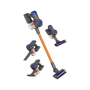 Ensemble d'outils de nettoyage intérieur 3-en-1 pour enfants - Mini aspirateur jouet en plastique pour jeu d'imitation, certifié ASTM/EN71, fonctionne avec 3 piles AA - Product Image 1