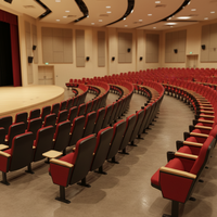 Moderne Hochwertige Komfortable Sitze für Theater Kinosessel Schulbestuhlung Kirchenstühle