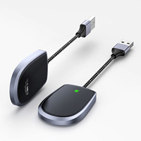 Adaptateur CarPlay sans fil 5 en 1, dongle CarPlay Android Auto, convertit le CarPlay filaire en sans fil, boîte vidéo multimédia pour voiture