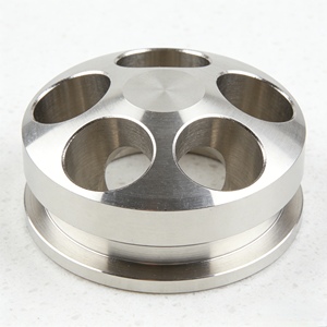 Brida de Salida de Acero Inoxidable Personalizada CNC - Aprobada por ISO9001, Resistente a Altas Temperaturas/Corrosión, Acabado Personalizado, Perforación - Product Image 1