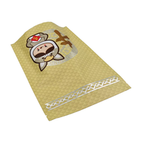 Sachet d'emballage personnalisable en plastique mat plaqué aluminium avec fermeture éclair verticale pour fruits secs, sushis, chewing-gums, impression héliogravure