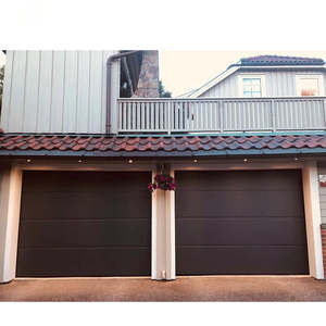 Maison de luxe Villa porte de garage rabattable télécommande intelligente électrique porte de garage coulissante antivol porte enroulable - Product Image 1