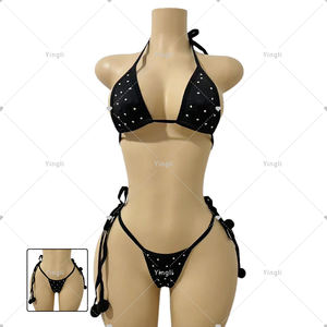 Vêtements de danse décapant de haute qualité et accrocheur Yingli pour les danseurs de poteaux professionnels - Product Image 3