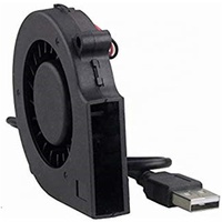 Ventilateur à haut débit d'air 9733 12V 24V 48V dc avec câble