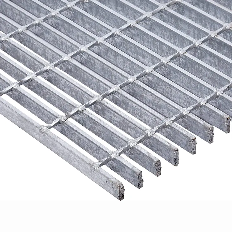 Griglie metalliche da 30*5mm grata per pavimento in acciaio zincato per pavimento del rimorchio