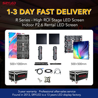 HD SMD kapalı kiralama LED ekran pled ekran P2.6 P2.97 P3.91mm dijital sahne konseri Panel için olay arka plan