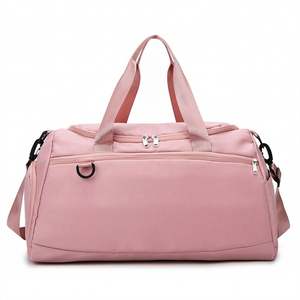 10 pièces Sac de sport unisexe personnalisé avec logo, grande capacité, Oxford imperméable, sac de sport de fitness, sac de yoga, compartiment à chaussures - Product Image 6