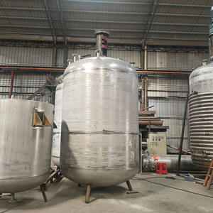 Cuve de Réaction Mélangeuse avec Enveloppe Chauffante et Moteur/Pompe pour Usine d'Émulsion Haute Efficacité Grande Capacité 10L-5000L - Product Image 1