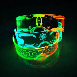 Gafas LED Luminosas Cyberpunk de Moda, Gafas Creativas con Luces LED para Fiestas - Product Image 1