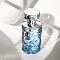 G&S OEM ODM, conception de parfum professionnelle, flacon de parfum carré froissé personnalisé, 30 ml, 50 ml, 100 ml