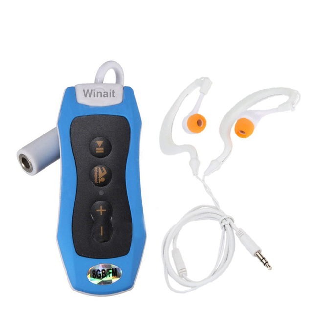 Winait Waterproof Digital Sports MP3 Music Player With 8GB Memory