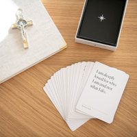 Cartes d'affirmation chrétienne Cartes d'affirmation basées sur la foi Cartes d'affirmation personnalisées