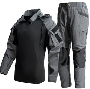 Chine Xinxing Chemise de grenouille de 3e génération pour hommes-Haut d'entraînement camouflage tactique à manches longues en mélange de poly-coton durable - Product Image 2