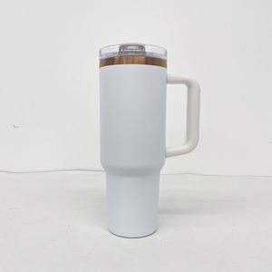 Stainless Steel Copper Plated Flip <b>Tumbler</b> 40oz Wholesale Bulk Flip <b>Straw</b> Leak Proof Copper Plated Underneath 40oz <b>Tumbler</b> - Product Image 3