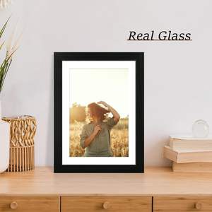 Cadre photo en bois 4x6 16x20 11x14 5x7 18x24 24x36 Logo personnalisé Forme personnalisable Impression bicolore moderne à suspendre - Product Image 3