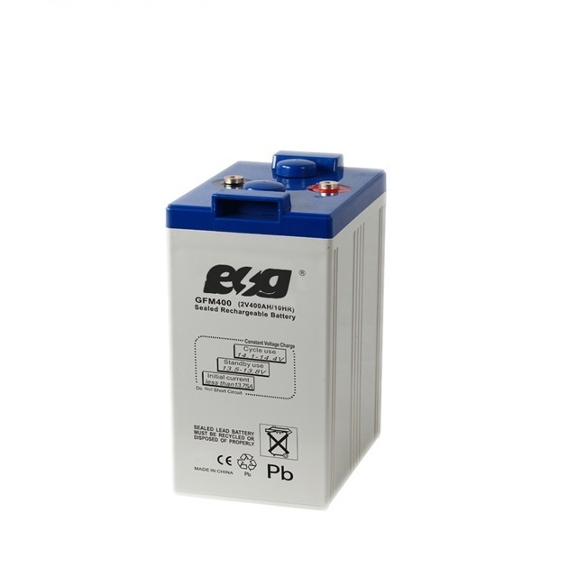 ESG Cheapest Home Used Hot Sale 2V 400ah 500ah Deep Cycle SLA Solar AGM Lead Acid Storage Battery