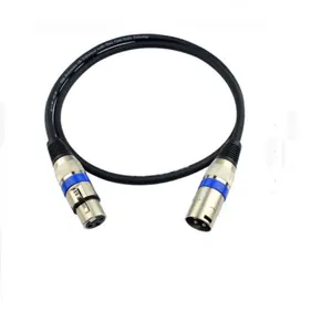 Hot Selling 2.5 Meter Fase Licht Dmx Microfoon Splitter Adapter Kanon Xlr Naar 3.5 Luidsprekerkabel