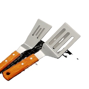 Stainless Steel Teppanyaki Cooking Western Pizza Hand Grasping Pie Pressure Spatula Raw Pancake Tool - Product Image 4