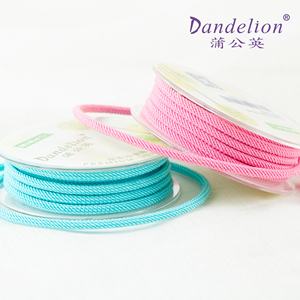 Pissenlit D1 3mm 061 # ~ <span class=keywords><strong>120</strong></span> # cordon de couleur pour bijoux cordon en Polyester accessoires pour bijoux matériau pour Bracelet et collier <span class=keywords><strong>120</strong></span> couleurs - Product Image 2