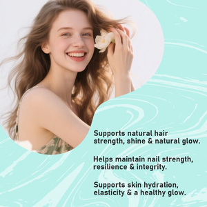 Cápsulas de Vitaminas de Alta Potencia para Cabello, Piel y Uñas con Calostro Bovino Completo para un Cabello Brillante, una Piel Vibrante y Uñas Más Fuertes - Product Image 4