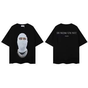 Camiseta de manga corta Summer Strange Things Masked Man Streetwear para hombres y mujeres, moda urbana - Product Image 2