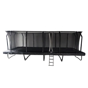 <span class=keywords><strong>Trampoline</strong></span> rectangulaire 10x23FT avec <span class=keywords><strong>filet</strong></span> de sécurité en <span class=keywords><strong>mousse</strong></span> PVC polypropylène - Product Image 1