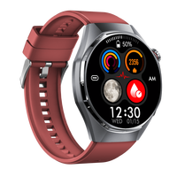 ET462 AMOLED Smartwatch IP68 Wasserdicht BT-Anruf Herzfrequenz-Blutdruck-Monitor Fitness-Smartwatch für Männer und Frauen