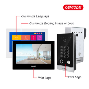 Slimme video-<span class=keywords><strong>intercom</strong></span> 1080P resolutie videodeurbel <span class=keywords><strong>intercom</strong></span> deurpoort visuele video-<span class=keywords><strong>intercom</strong></span> deurtelefoon voor villa of appartement - Product Image 6