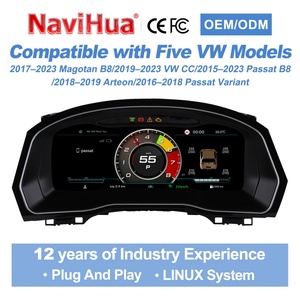Navihua New Design <b>Car</b> <b>for</b> VW Volkswagen Passat Series 2015 Digital Cluster Linux System Auto <b>Speedometer</b> LCD Instrument Carplay - Product Image 1