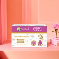 Lait en poudre biologique enrichi pour la maternité et la lactation avec acide folique et DHA, emballage en sachet pour adultes