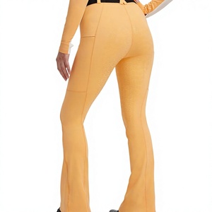 Pantalons d'équitation décontractés pour femmes, avec grip en silicone, design respirant, coupe confortable pour les activités quotidiennes et la détente en écurie - Product Image 2