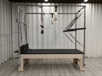 Equipo Comercial de Pilates Reformers, Reformer de Pilates de Madera, Reformer Cadillac de Madera de Arce para Centros de Rehabilitación