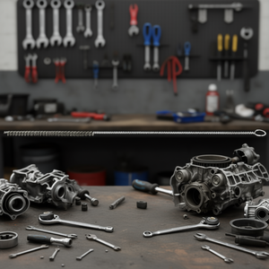 FG 191 S14 4 <b>Wire</b> <b>Brush</b> Cleaner For Auto Repair Tools - Product Image 3