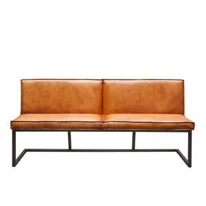 Banco de Cuero Lujoso con Asiento Acolchado Confortable y Estructura Resistente, Perfecto para la Entrada, el Dormitorio o la Sala de Estar - Product Image 6