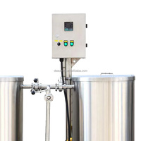 Machine de nettoyage industrielle portable CIP 100L pour le nettoyage des fûts de brassage