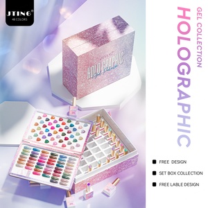 JTING Nouvelle Collection Laser Holographique 48 Couleurs – Coffret de Vernis à Ongles Gel Unique avec Livre de Couleurs Gratuit – Marque Privée OEM - Product Image 5