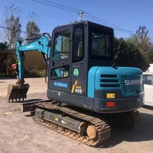 Miniexcavadora Usada Sunward SWE60 de 6 Toneladas, Marca China, a Precio Económico, con Certificación CE - Product Image 1