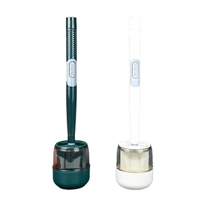 New Arrival Silicone Liquid Toilet Brush Toilet Cleaning Brush Corner Brush Wall Mounted Household Long Handle Set