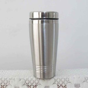 Stainless Steel Tumbler Double Wall Vacuum Insulated Travel Mug With Lid Minimalist Design For Adults - Product Image 3