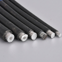 Cable de Alimentación Aéreo de Aluminio Trenzado Anti-UV IP65, Resistente al Calor 75°C, XLPE PVC, para Renovación de Energía Exterior en Villas y Distritos