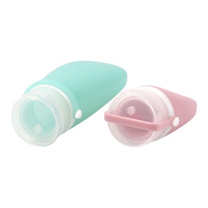 TSA Approved Travel Essentials Size <b>Bottle</b> Easy to <b>Squeeze</b> Leakproof Silicone Toiletry Containers for Shampoo and Conditioner - Product Image 4