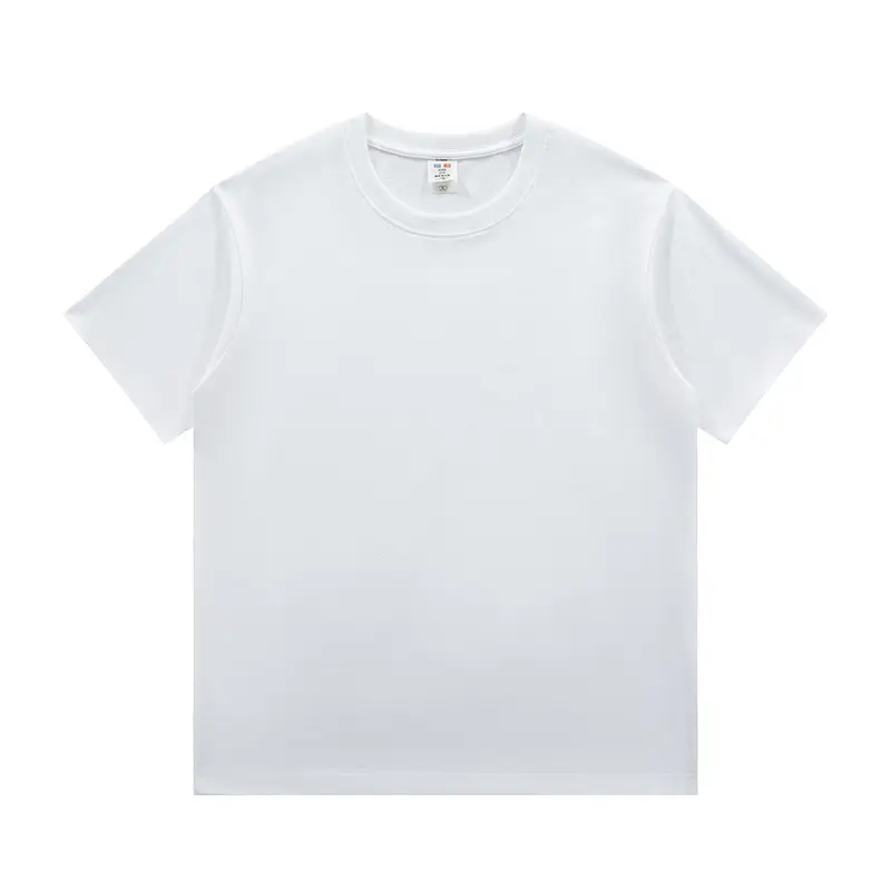 Werbung Fabrik Großhandel T-Shirts Herren individuelles Logo günstig werbe-einfarbige T-Shirts