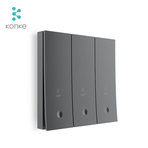 KONKE-Interruptor de pared inteligente zigbee, automatización de luz inalámbrica para el hogar - Product Image 5